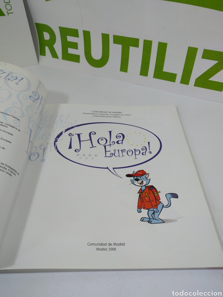 Libros: Hola Europa. Comunidad de Madrid. - Foto 3