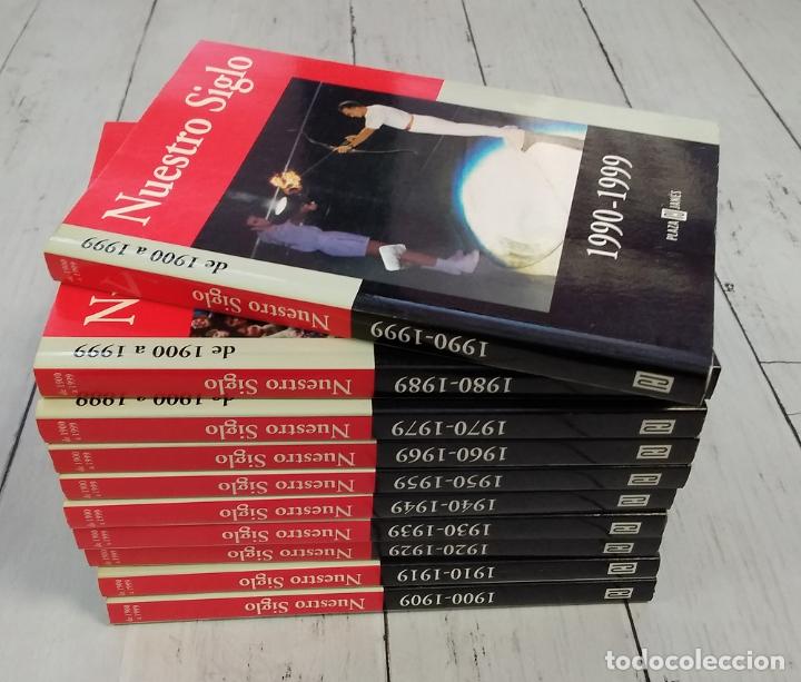 Libros: Nuestro siglo 1900-1999 (colecci&oacute;n completa, 10 tomos) - vvaa - Foto 2