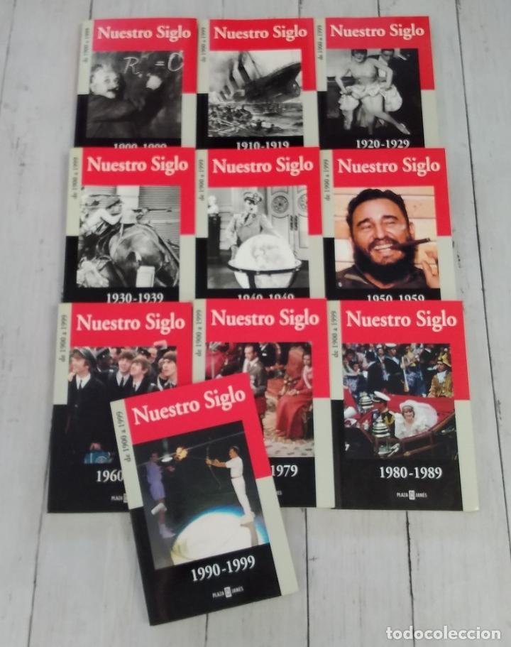 Libros: Nuestro siglo 1900-1999 (colecci&oacute;n completa, 10 tomos) - vvaa - Foto 1