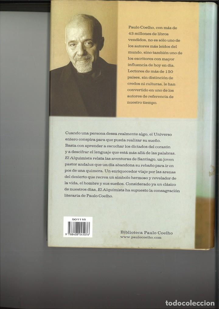 Libros: EL ALQUIMISTA. Paulo Coelho - Foto 2