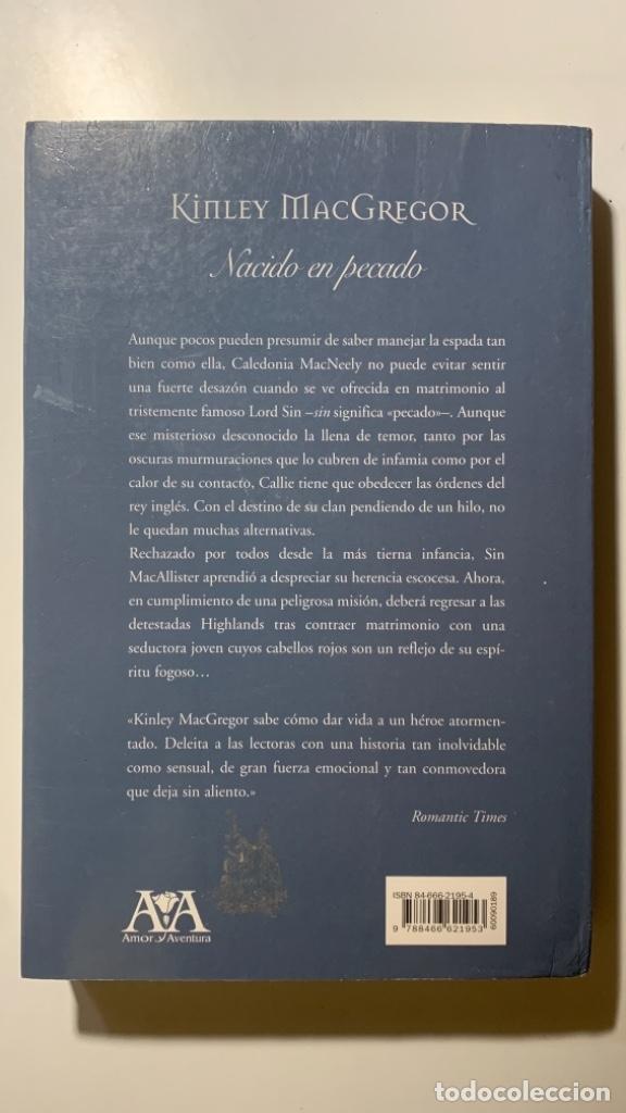Libros: NACIDO EN PECADO, KINLEY MACGREGOR, VEGARA - Foto 3