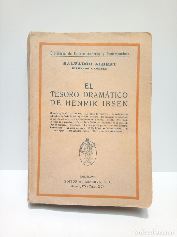 Libros: ALBERT, Salvador - El tesoro dram&aacute;tico de Henrik Ibsen - Foto 1