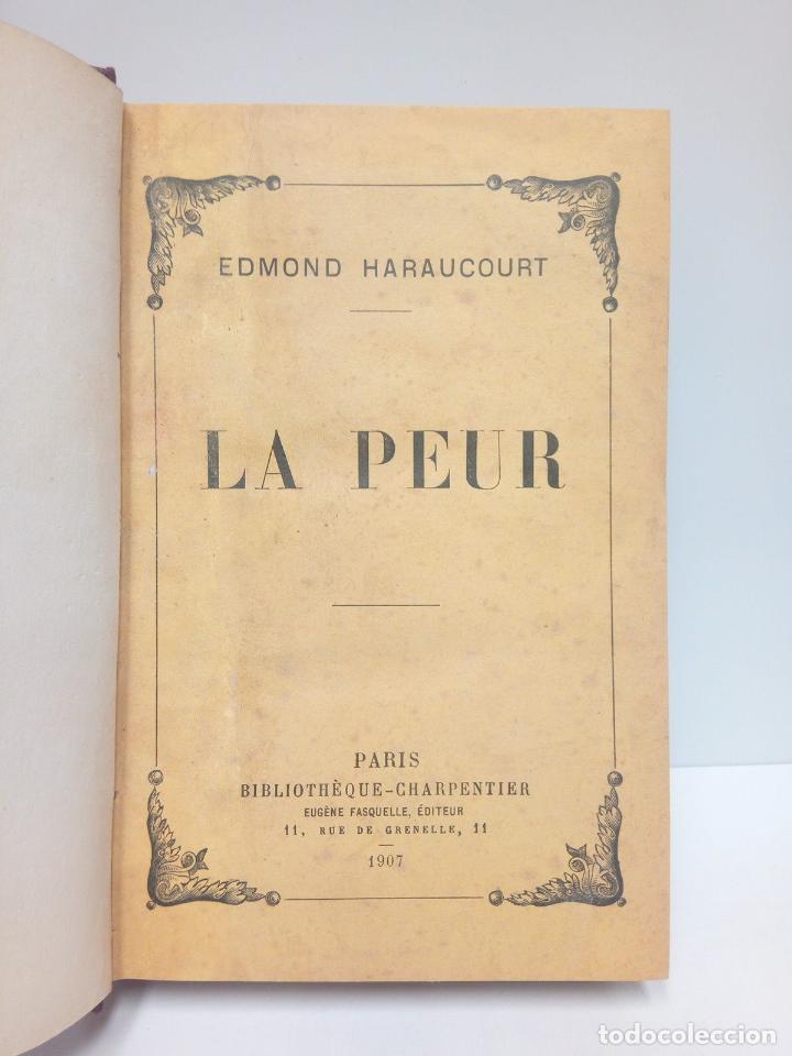 Libros: HARAUCOURT, Edmond - La Peur - Foto 2