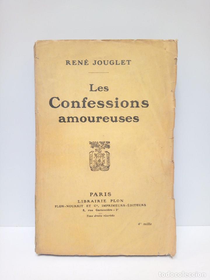 Libros: JOUGLET, Ren&eacute; - Les confessions amoureuses - Foto 1