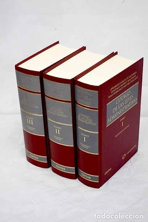 Libros: C&oacute;digo de las leyes administrativas - Foto 1