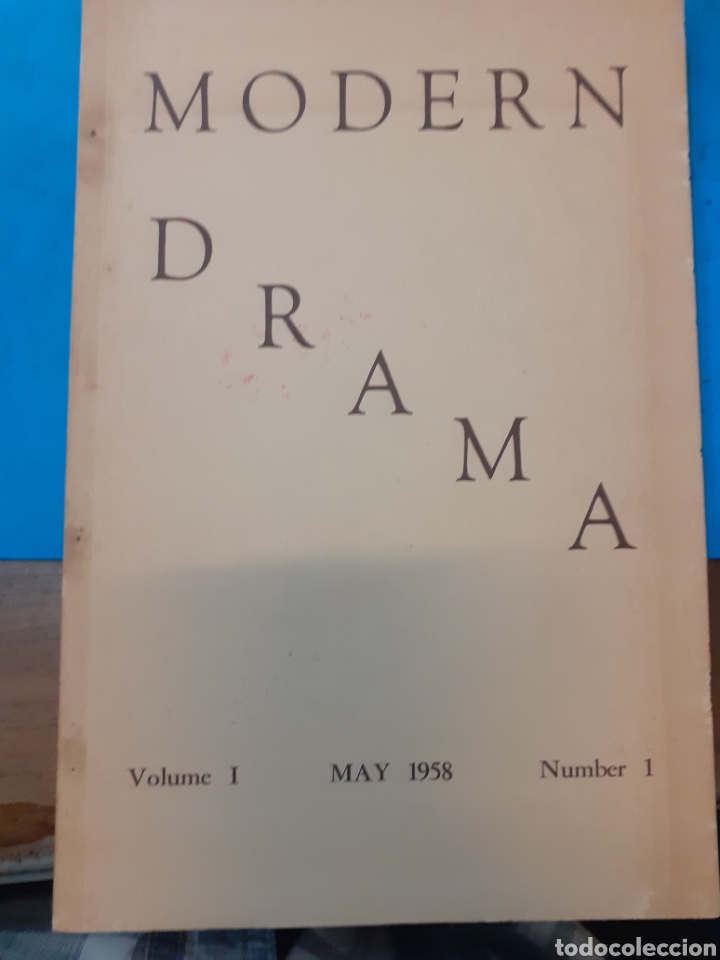Libri di seconda mano: MODERN DRAMA N&ordm; 1 - EDWARDS,A.C.(Editor)