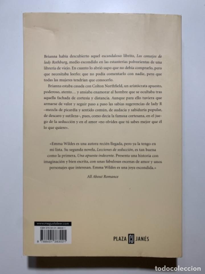 Libros: LECCIONES DE SEDUCCI&Oacute;N - Wildes,Emma - Foto 2