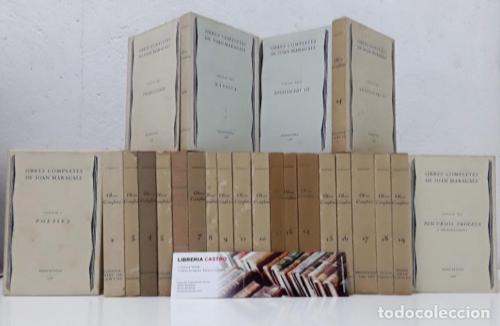 Libros: Obres Completes de Joan Maragall (24 volums) - Joan Maragall - Foto 1