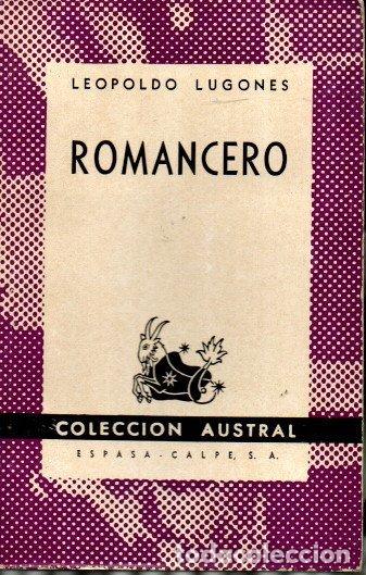 Libros: ROMANCERO. - LUGONES, Leopoldo. - Foto 1