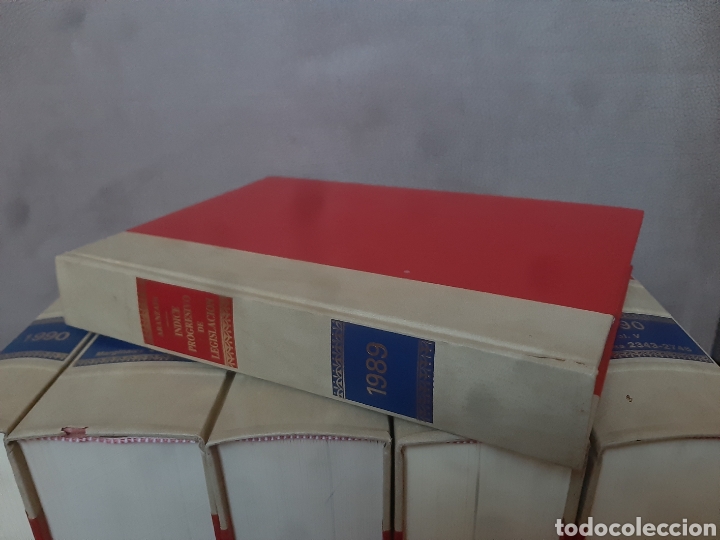 Libros: Libro Indice Progresivo de Legislaci&oacute;n 1989 -Aranzadi- - Foto 2