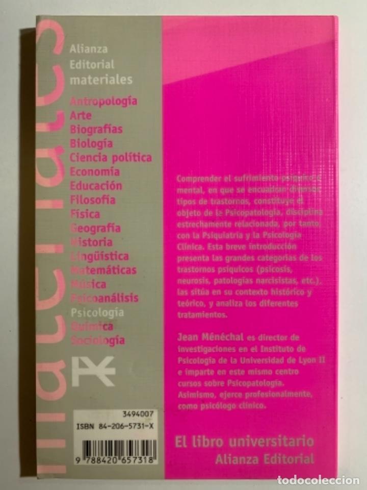 Libros: INTRODUCCI&Oacute;N A LA PSICOPAT&Iacute;AS, ALIANZA EDITORIAL - Foto 3