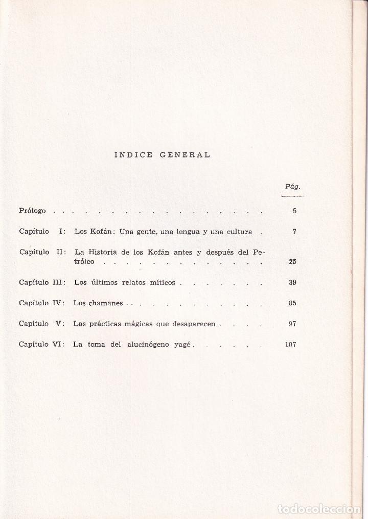 Libros: LAS ULTIMAS CREENCIAS DE LOS INDIOS KOFAN - MANUEL LUCENA - Foto 4