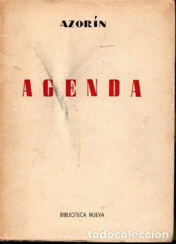 Libros: AGENDA. - AZORIN. - Foto 1