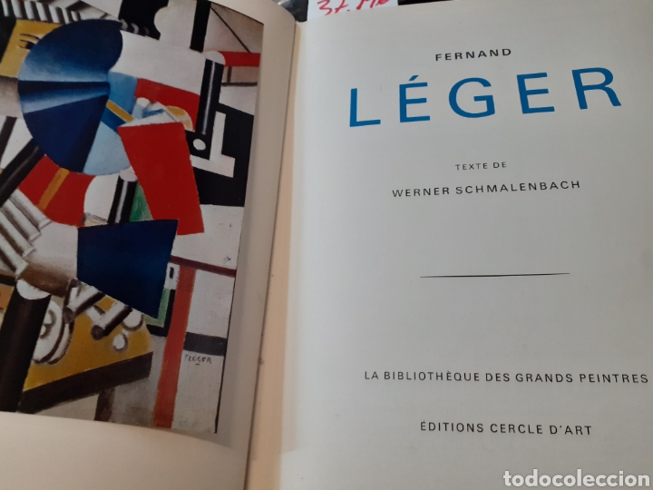 Libros: FERNAND LEGER. La Biblioth&eacute;que des Grands Peintres - SCHMALENBACH,Werner - Foto 3