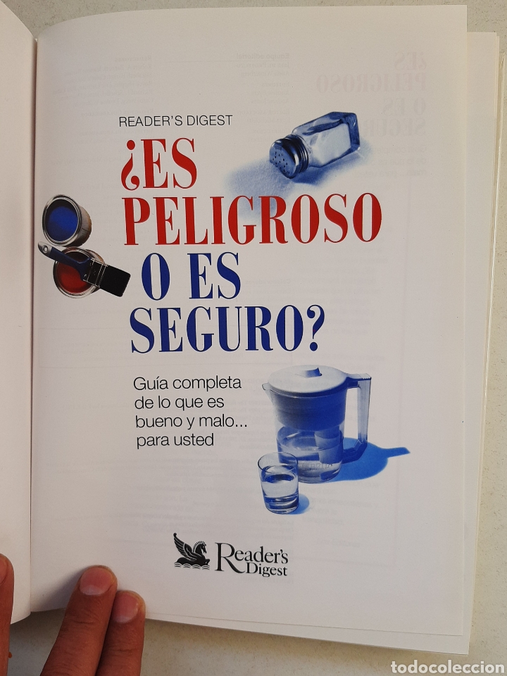 Libros: &iquest;ES PELIGROSO O ES SEGURO?/ Readers Digest - Foto 2