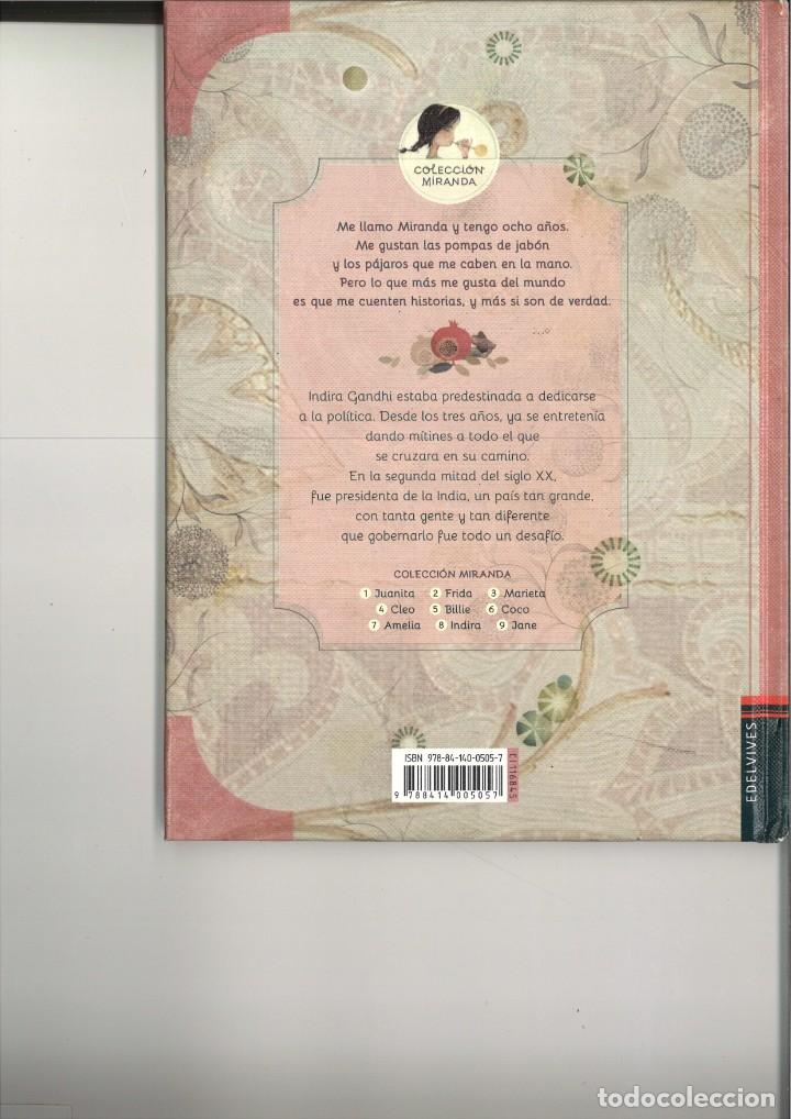Libros: INDIRA. COLECCI&Oacute;N MIRANDA SON iTZIAR Y JORGE MIRANDA. - Foto 3