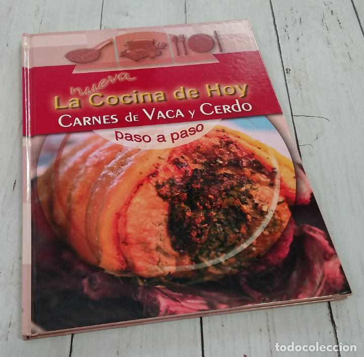 Libri di seconda mano: La nueva cocina de hoy. Carnes de vaca y cerdo paso a paso - vvaa