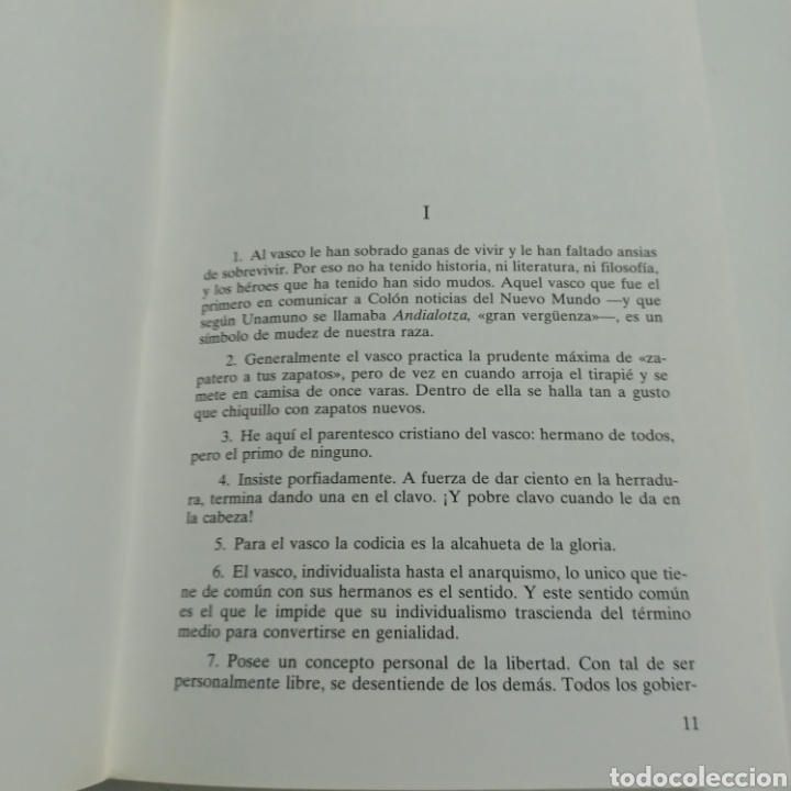 Libros: EN TORNO AL CARACTER VASCO - NANUEL DE LA SOTA - EKIN - Foto 4