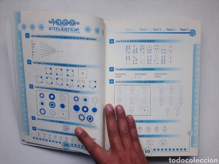 Libros: 1000 TESTS Y JUEGOS DE INTELIGENCIA - Foto 3