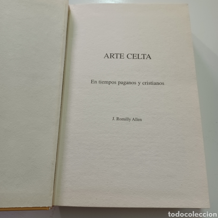 Libros: ARTE CELTA - J. ROMILLY ALLEN - Foto 2