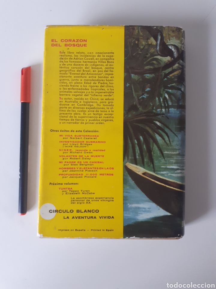 Libros: El coraz&oacute;n del bosque. Adrian Cowell - Foto 2