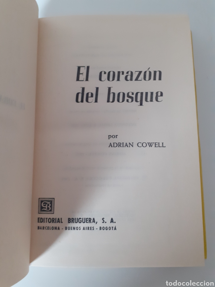 Libros: El coraz&oacute;n del bosque. Adrian Cowell - Foto 7