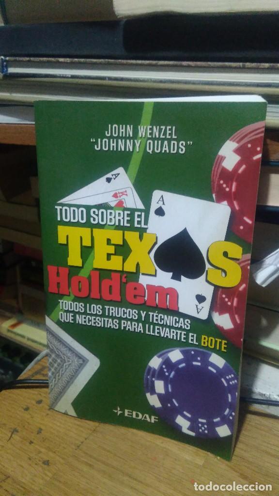 Libros: TOSO SOBRE EL TEXAS HOLD&acute;EM, JOHN WENZEL , ED. EDAF - Foto 1