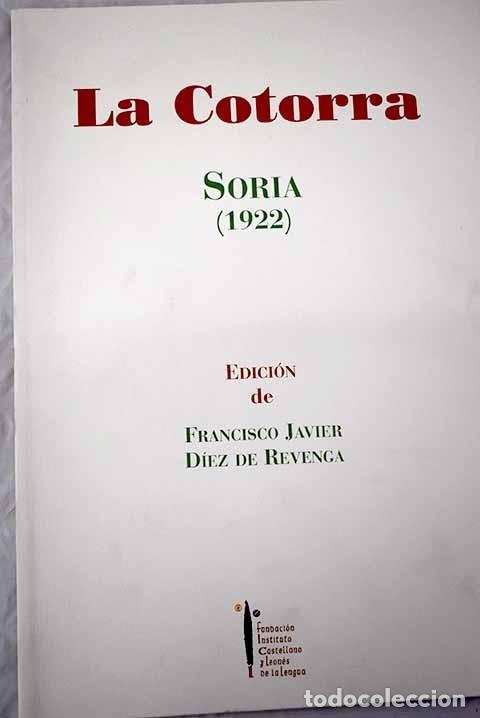 Libros: La Cotorra: (Soria, 1922) - Foto 1