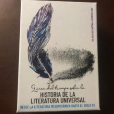 Libri: HISTORIA DE LA LITERATURA UNIVERSAL (DESDE MESOPOTOMIA HASTA EL SIGLO XX) - TIME LINE. Lote 297708483