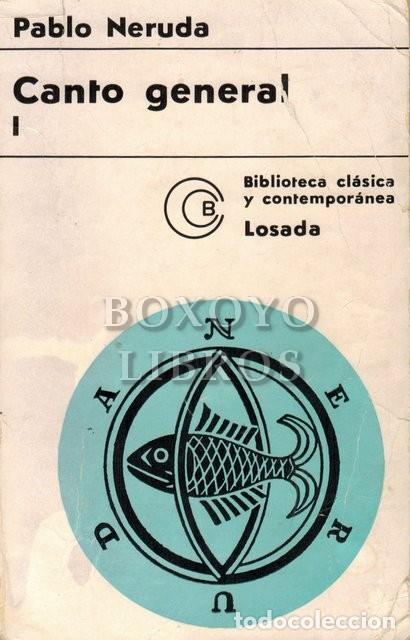 Libros: NERUDA, Pablo. Canto general I - Foto 1