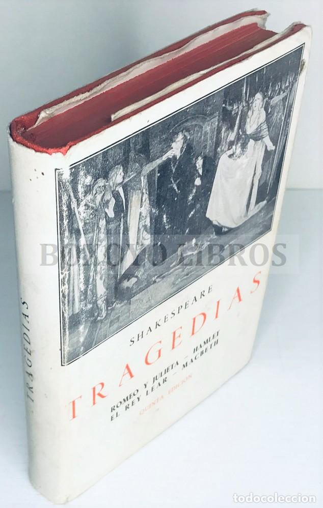 Libros: SHAKESPEARE. Tragedias (Romeo y Julieta - Hamlet - El Rey Lear -Macbeth - Foto 1