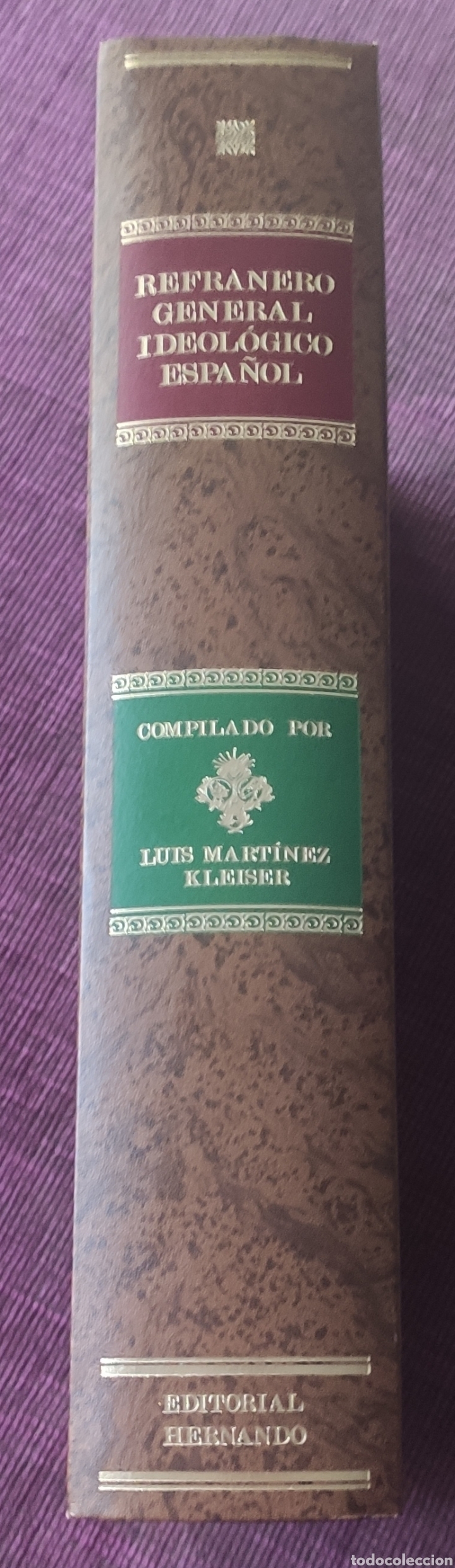 Libros: Refranero general ideal&oacute;gico espa&ntilde;ol - Foto 3