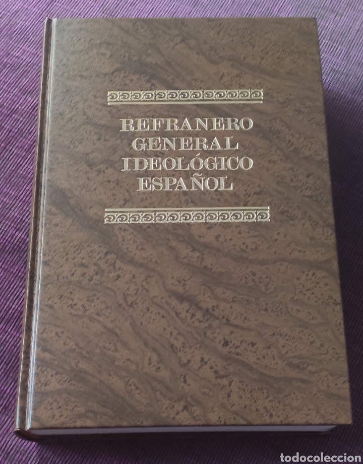 Libros: Refranero general ideal&oacute;gico espa&ntilde;ol - Foto 1