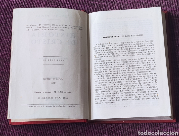 Libros: Historia de Cristo. Giovanni Papini - Foto 4