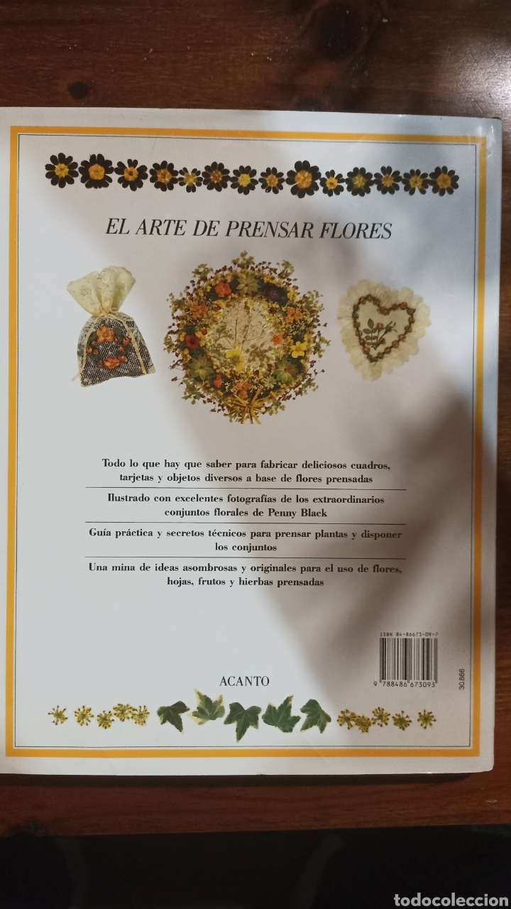 Libros: El arte de prensar flores - Foto 2