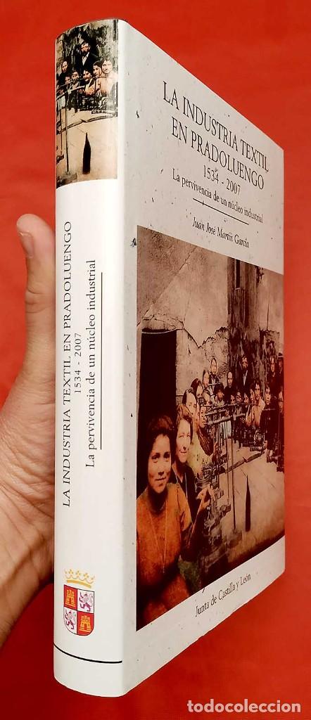 Libros: BURGOS. LA INDUSTRIA TEXTIL EN PRADOLUENGO. 1534 - 2007. - Foto 2