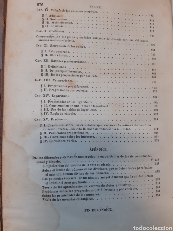 Libros: LECCIONES DE ARITMETICA - CIRODDE,P.L. - Foto 6