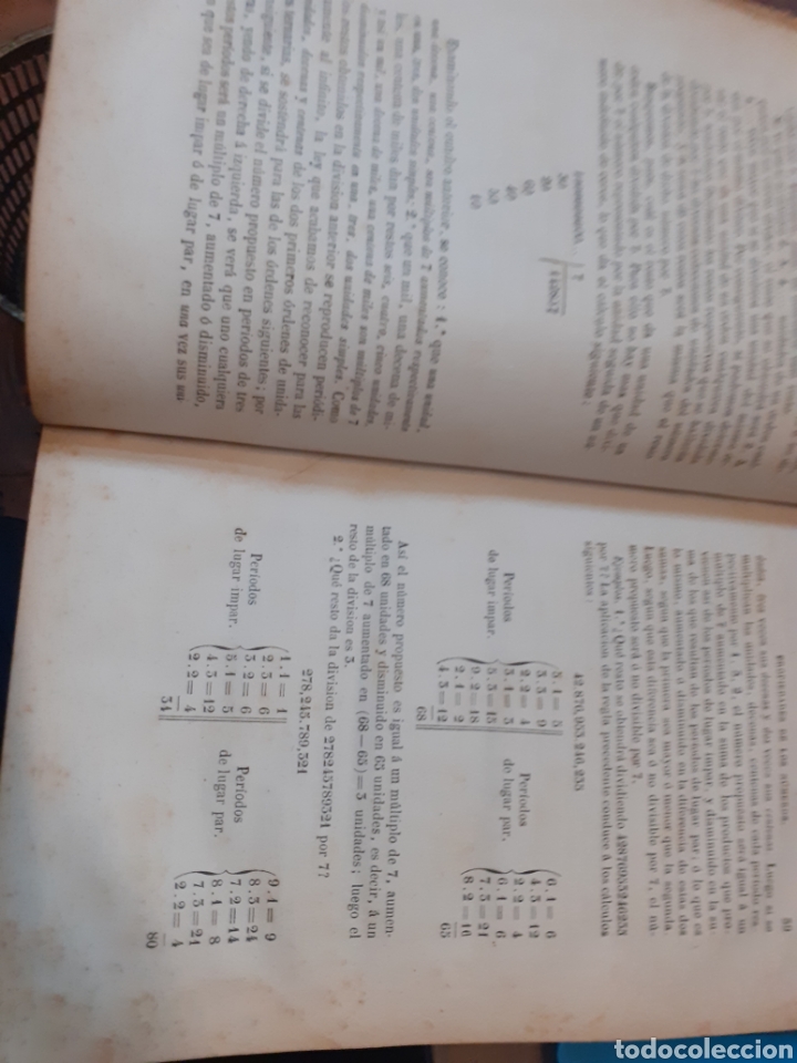 Libros: LECCIONES DE ARITMETICA - CIRODDE,P.L. - Foto 7