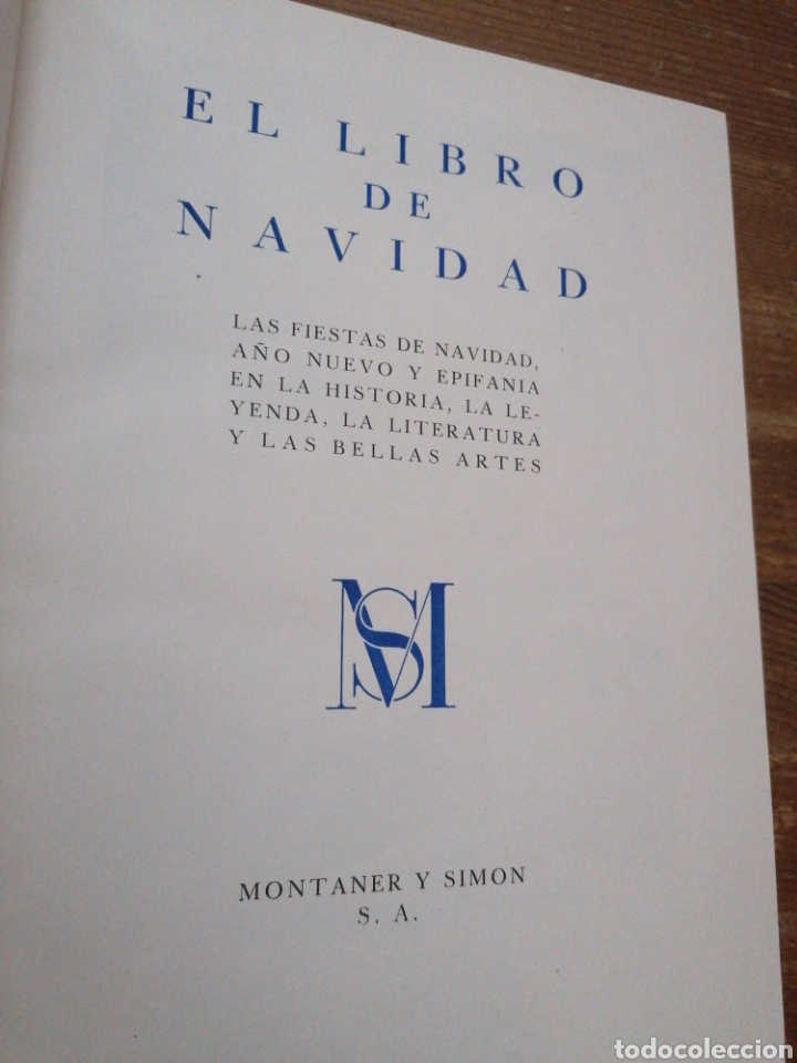Libros: EL LIBRO DE NAVIDAD - MONTANER Y SIM&Oacute;N - Foto 3