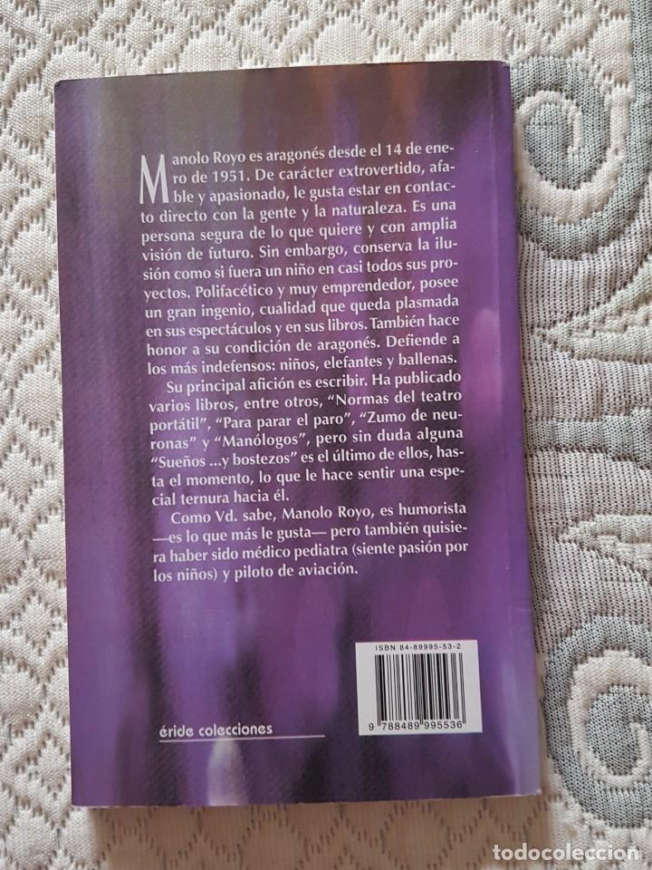 Libros: Sue&ntilde;os y Bostezos. Manolo Royo. - Foto 2