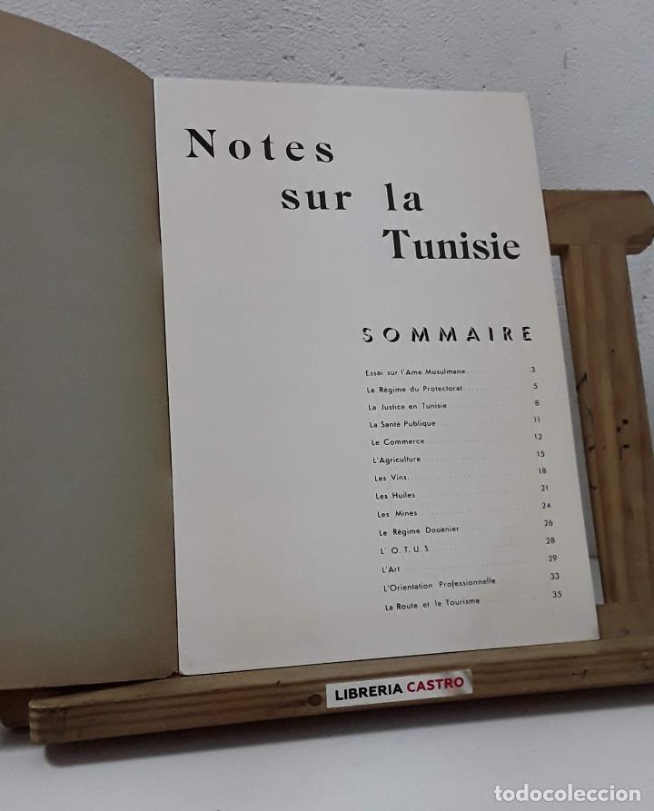 Libros: Notes Sur La Tunisie - Varios - Foto 2