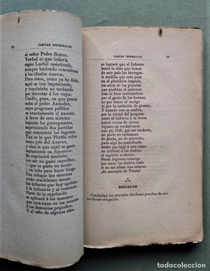 Libros: Cartas Infernales en verso y prosa. - Estra&ntilde;i, Jos&eacute;. - Foto 3