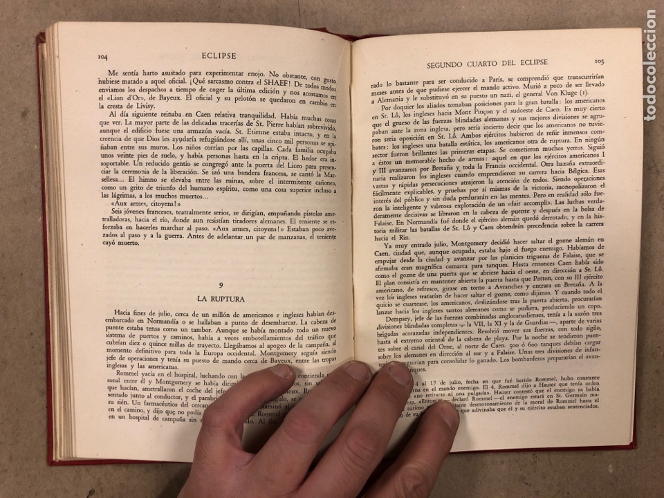Libros: ECLIPSE. ALAN MOOREHEAD. LOS LIBROS DE NUESTRO TIEMPO 1946. - Foto 6