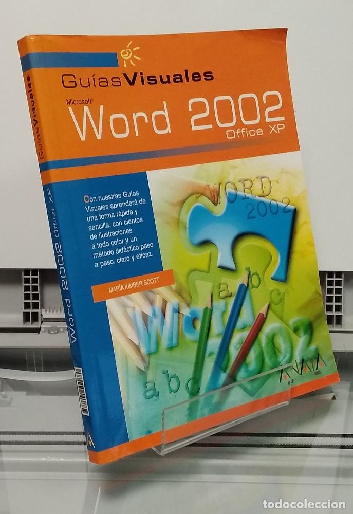Libros: Gu&iacute;a visual de Word 2002, office XP - Mar&iacute;a Kimber Scott - Foto 1
