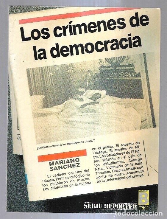 Libros: CRIMENS DE LA DEMOCRACIA - LOS - SANCHEZ, MARIANO - Foto 2