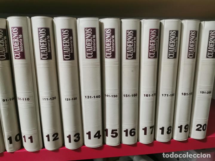 Libros: CUADERNOS HISTORIA 16 ENCUADERNADOS 20 TOMOS - Foto 2 - 298353798