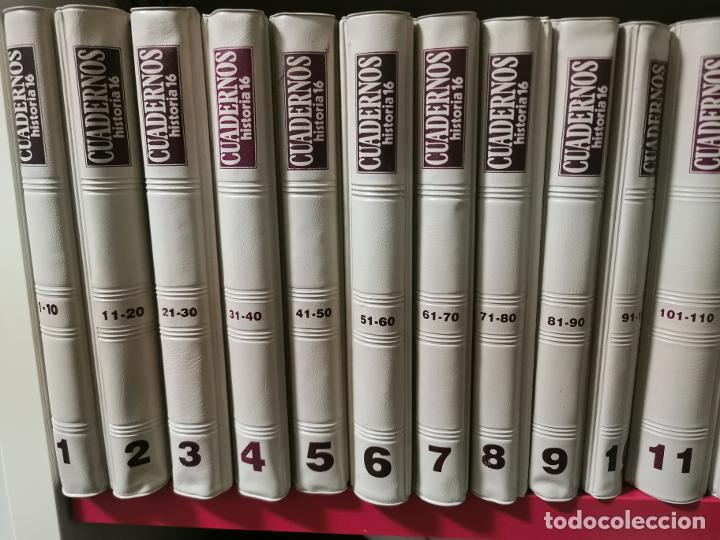CUADERNOS HISTORIA 16 ENCUADERNADOS 20 TOMOS (Libros sin clasificar)