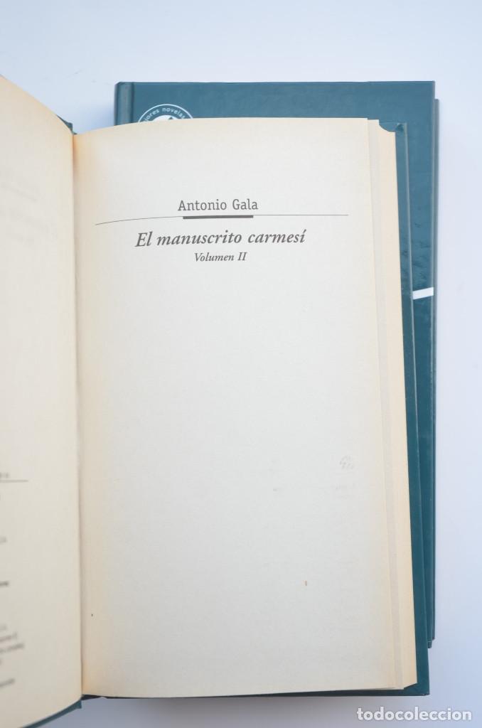 Libros: El manuscrito Carmes&iacute; - GALA, Antonio - Foto 5