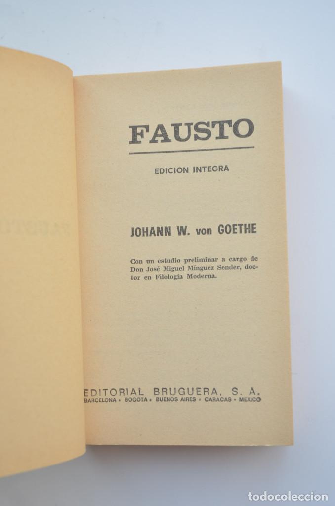 Libros: Fausto - GOETHE, Johann Wolfgang - Foto 2