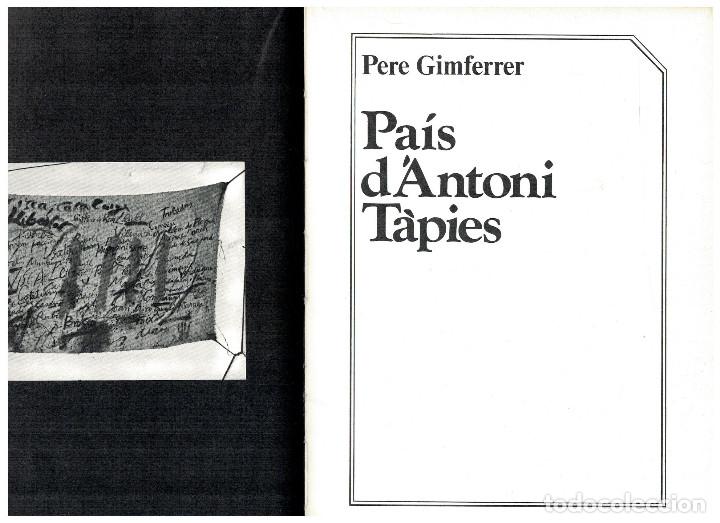 Libros: CUADERNOS GUADALIMAR N&ordm; 6 DEDICADO A ANTONI T&Agrave;PIES - Foto 4